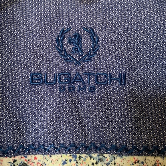 Bugatchi Paint Splash print Button Front Shirt - Picture 4 of 9